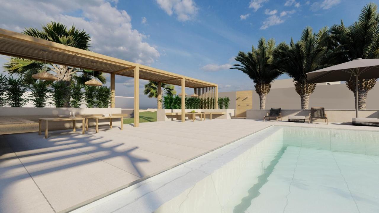Ninemia Beach Hotel & Suites Agia Marina Extérieur photo