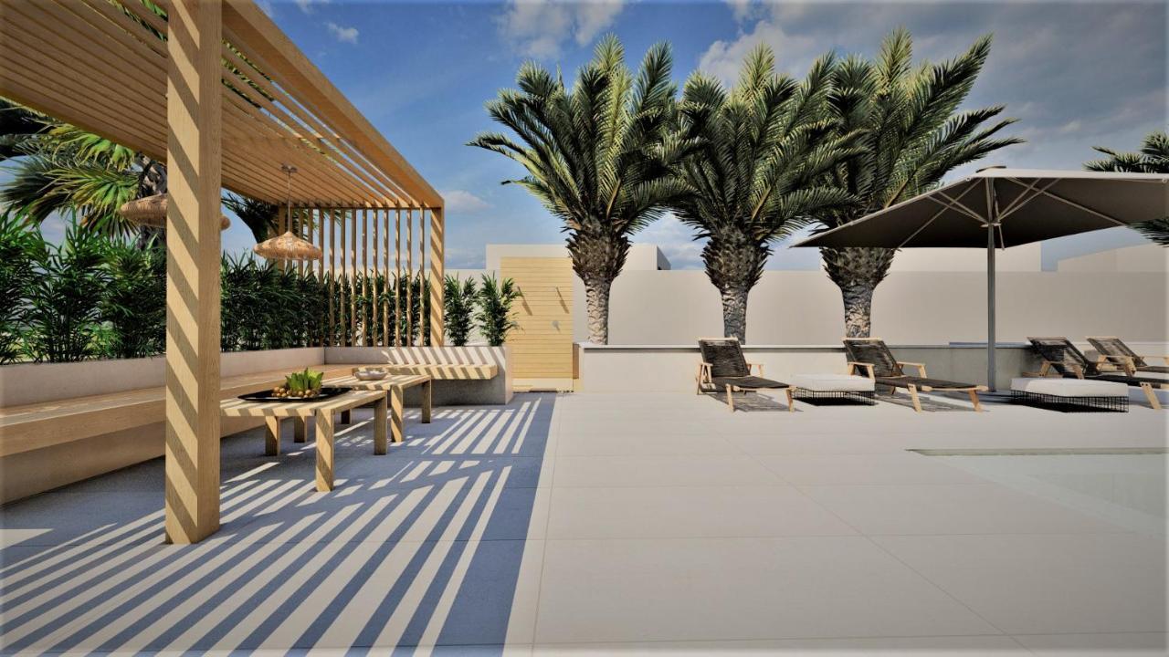 Ninemia Beach Hotel & Suites Agia Marina Extérieur photo