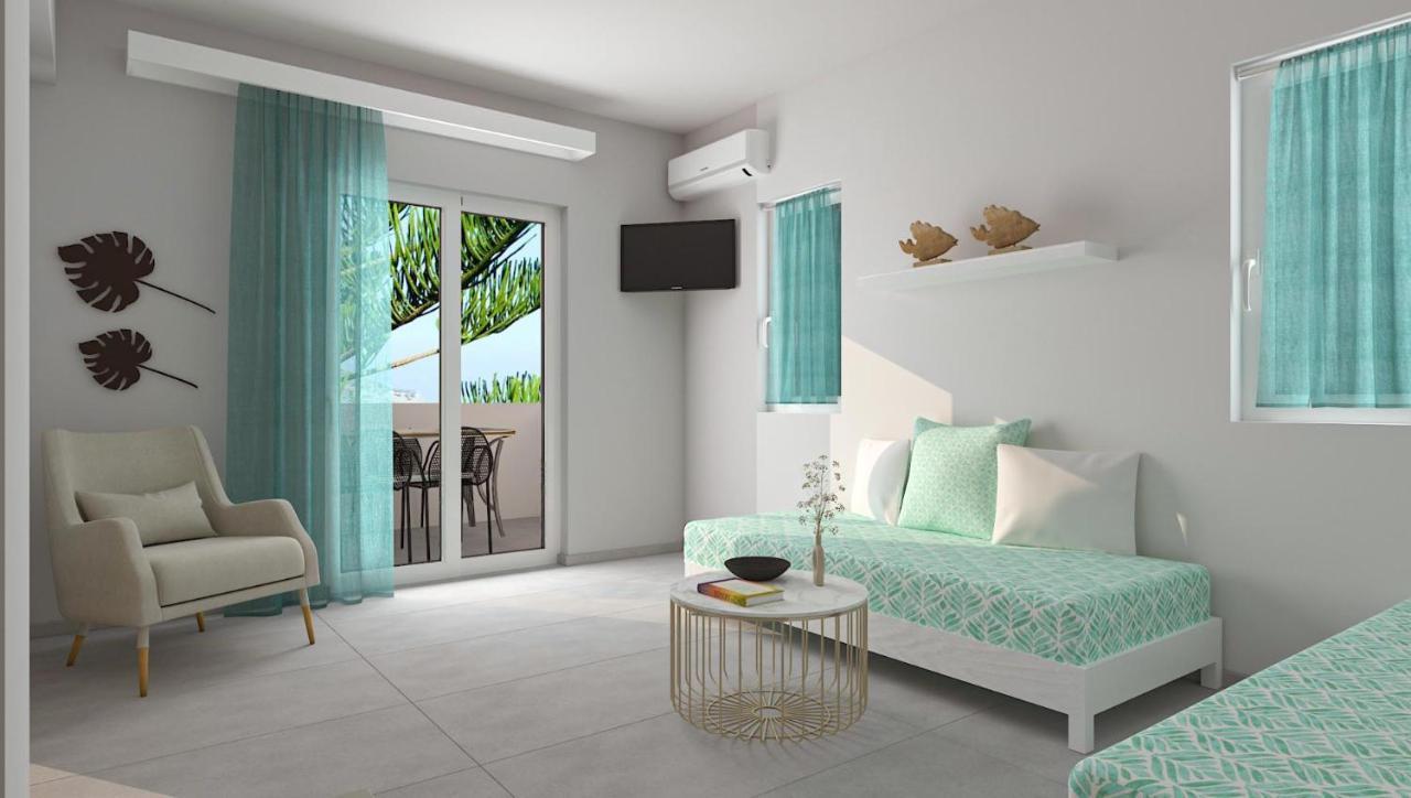 Ninemia Beach Hotel & Suites Agia Marina Extérieur photo