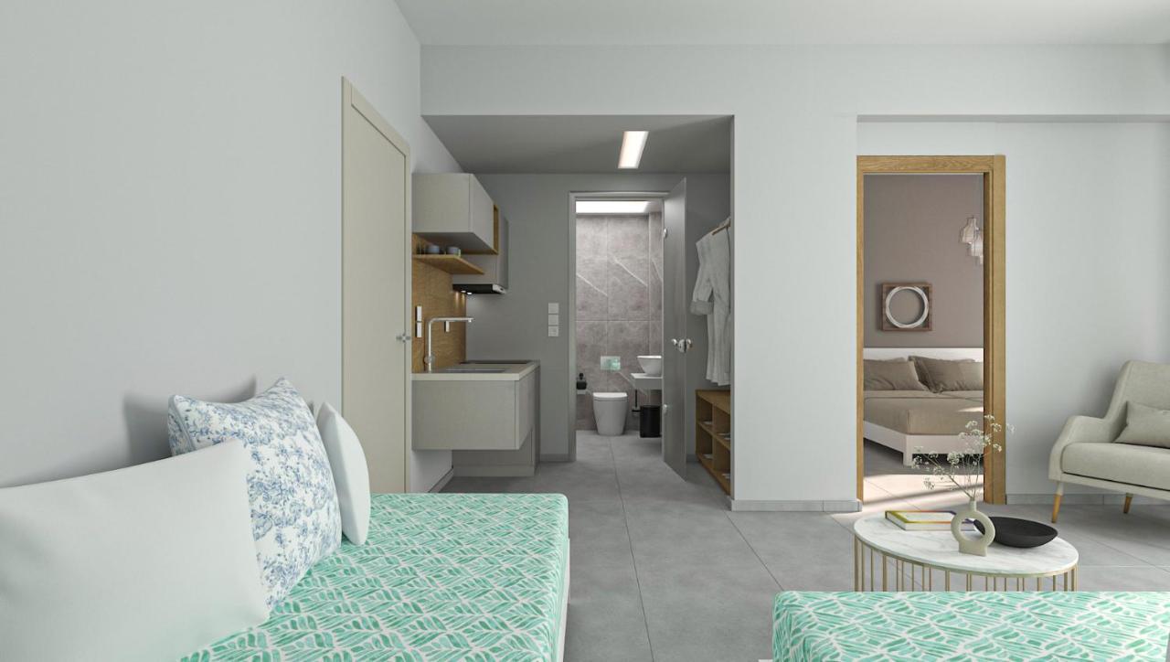 Ninemia Beach Hotel & Suites Agia Marina Extérieur photo