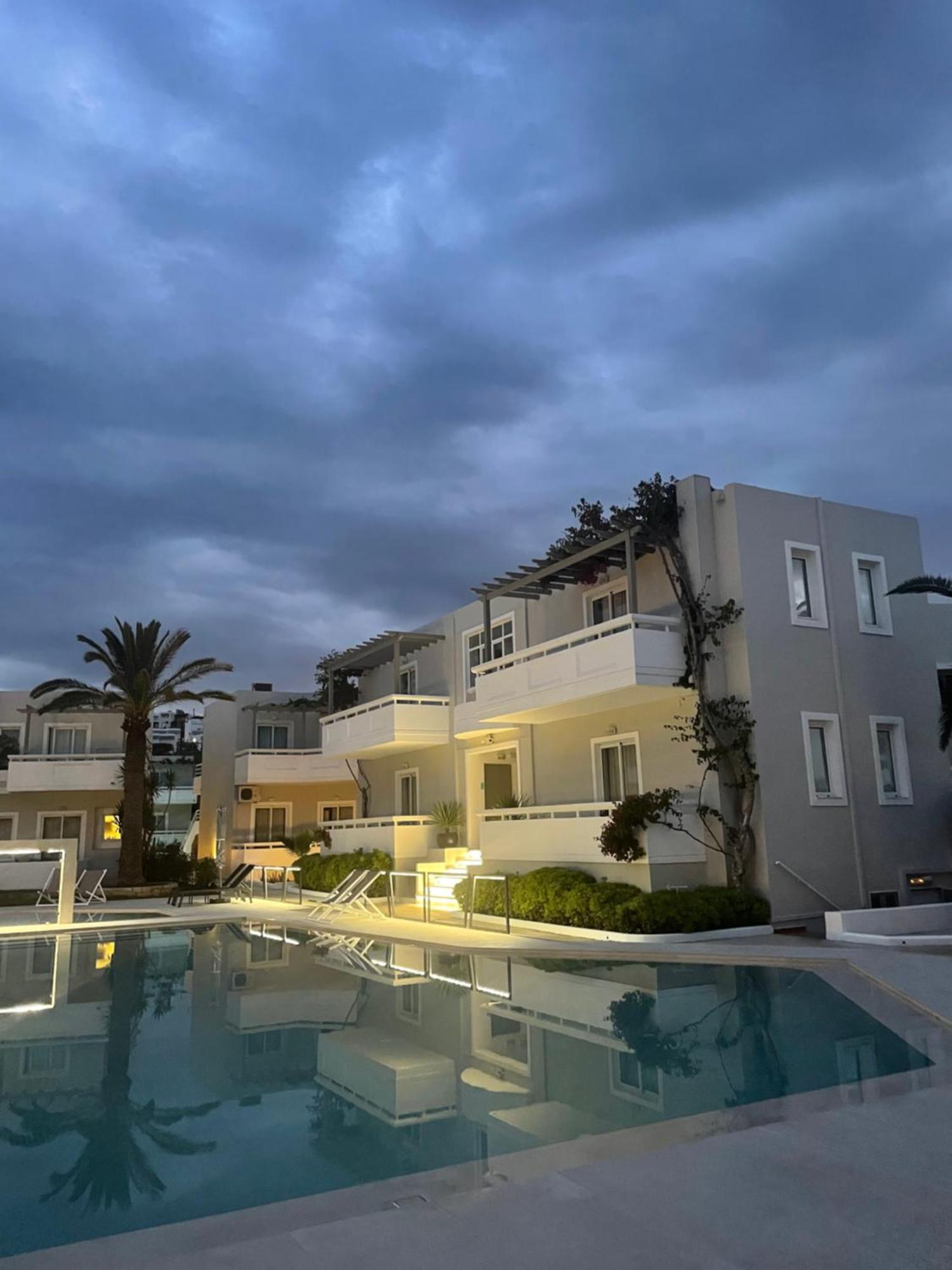 Ninemia Beach Hotel & Suites Agia Marina Extérieur photo